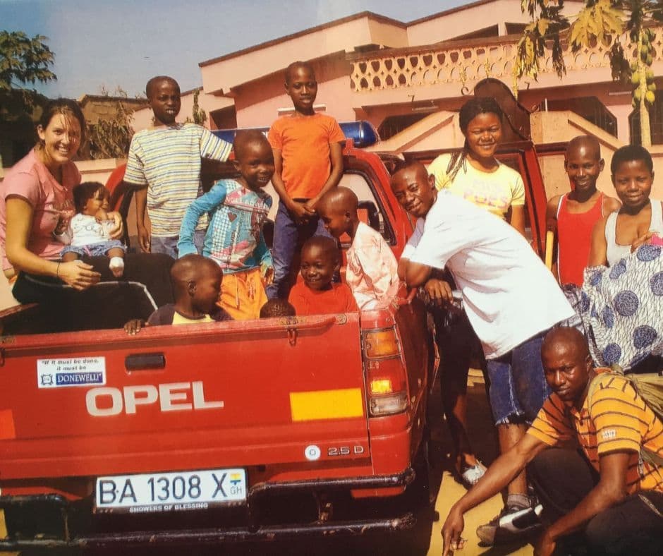 Het eerste tijdelijk onderkomen