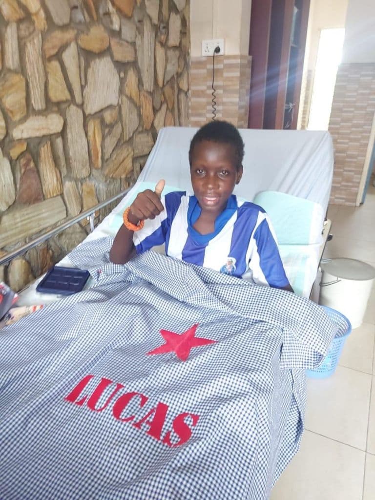 Crowdfunding voor Lucas groot succes