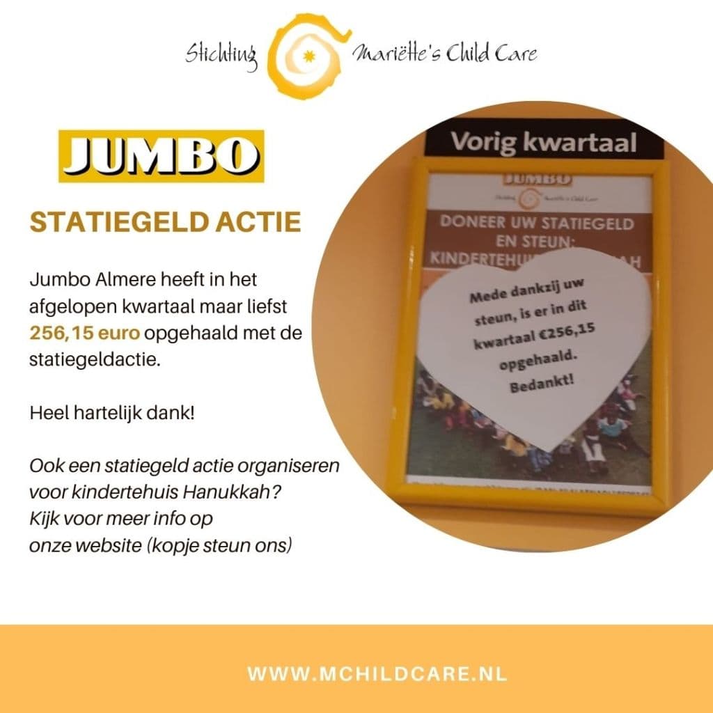 Statiegeldactie Jumbo Almere
