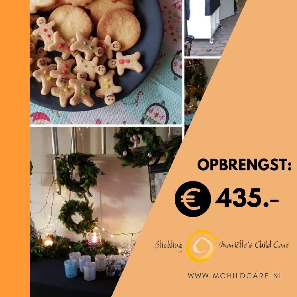 Kerstkransen en – koeken verkoop voor Hanukkah