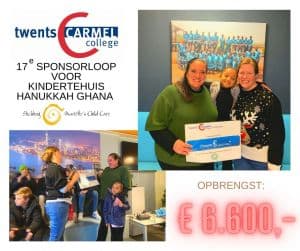 Sponsorloop Twents Carmel College groot succes