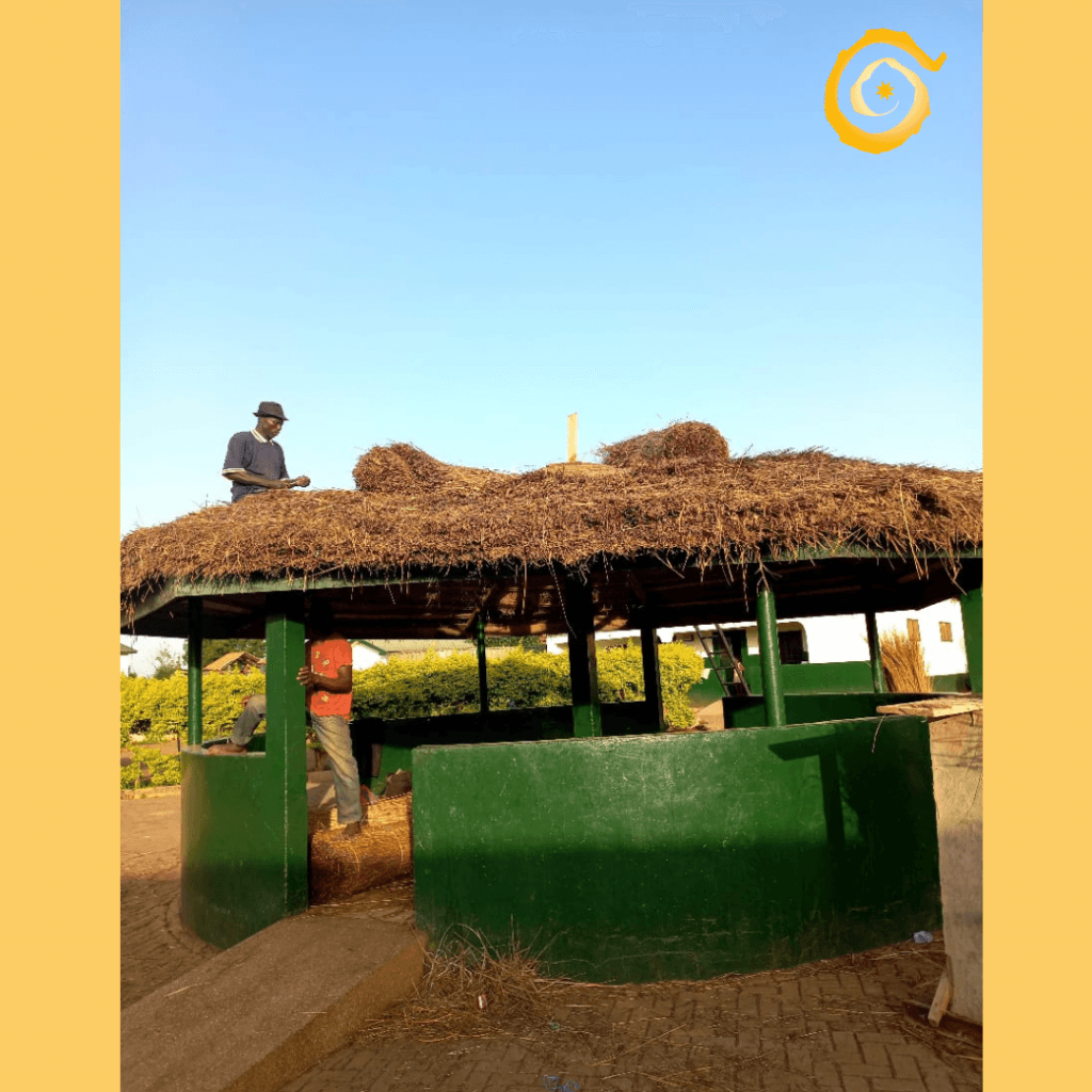 Dak zomerhut vernieuwd