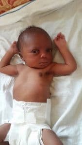 Nieuw meisje gebracht