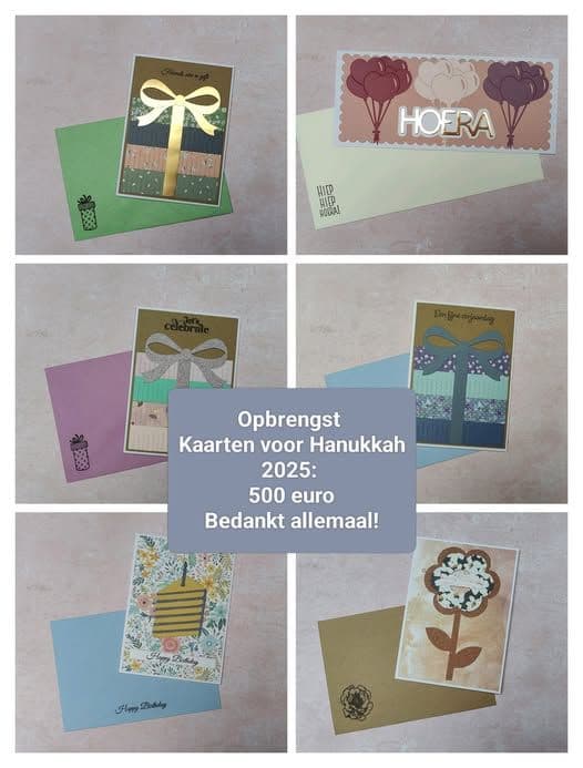 Opbrengst kaartenactie Suzanne Hoffenaar