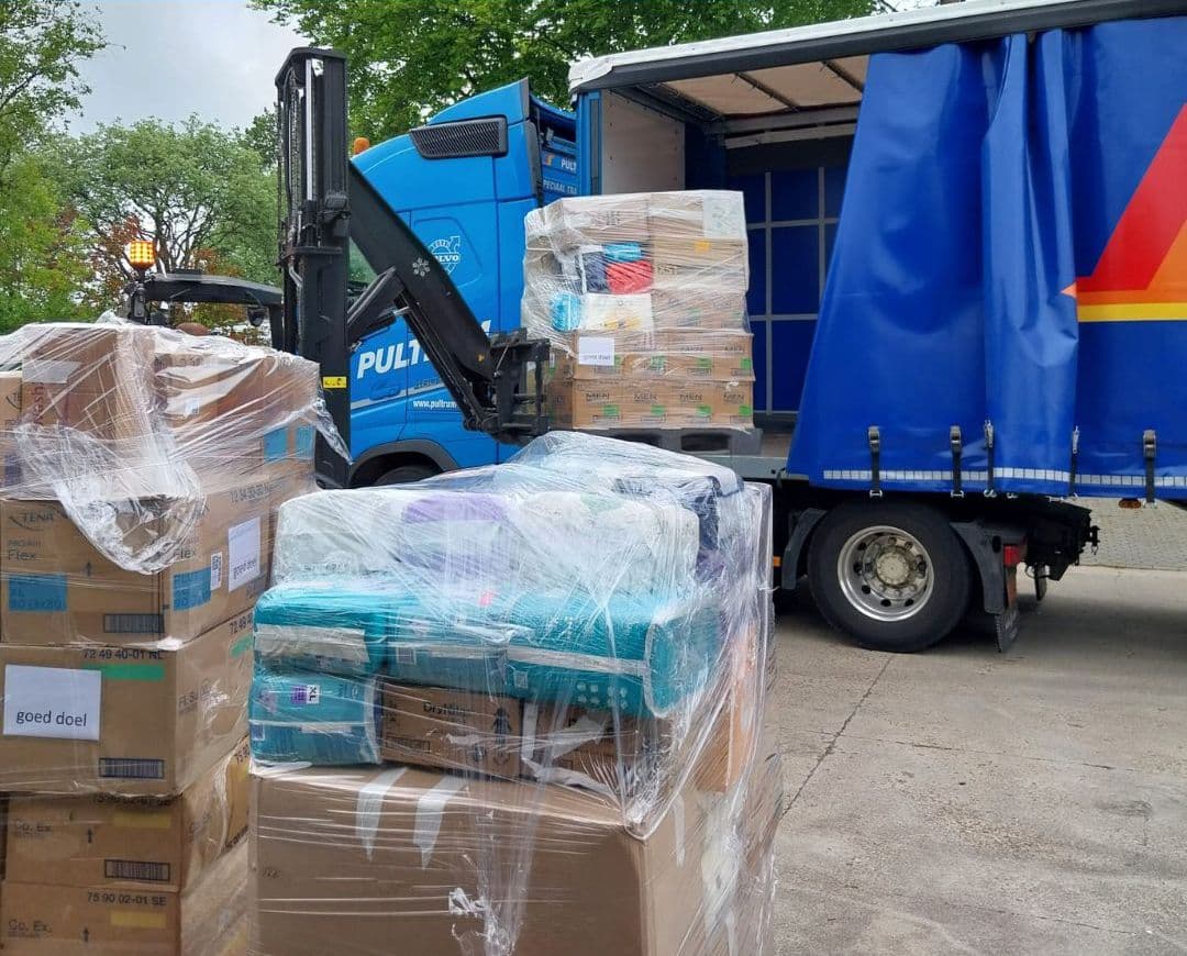 Inzameling volwassen luiers