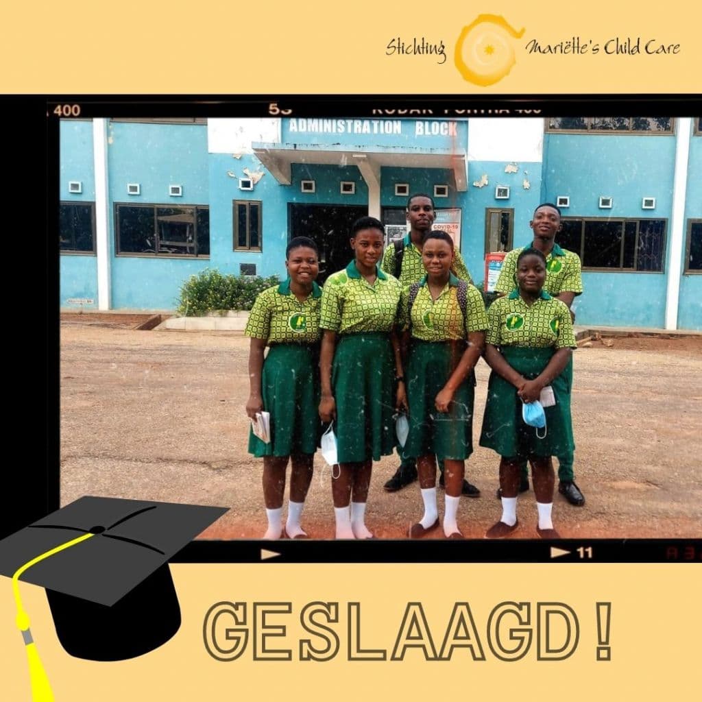 Leerlingen examenjaar geslaagd