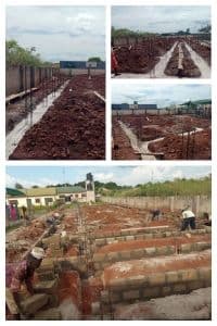 Bouw Junior High School vordert gestaag