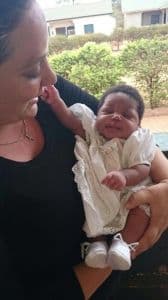 Nieuw meisje in Hanukkah family: Josephine