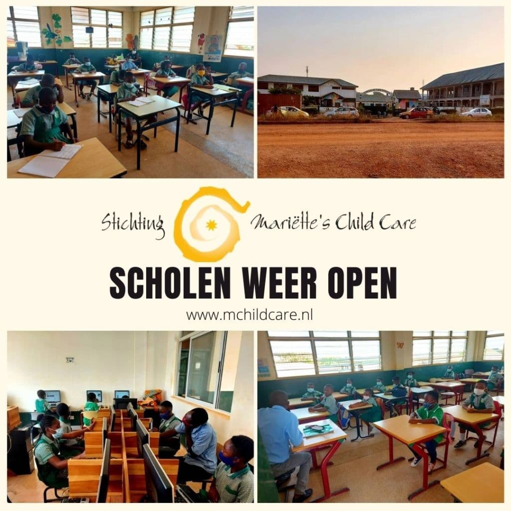 Scholen zijn weer open!