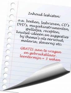 Actie doen voor Ghana op basisschool? Gebruik onze leskisten!