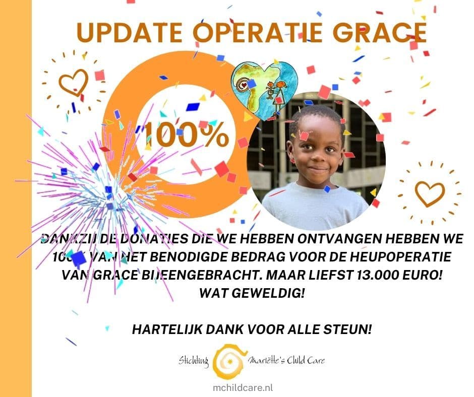 Goed nieuws over Grace