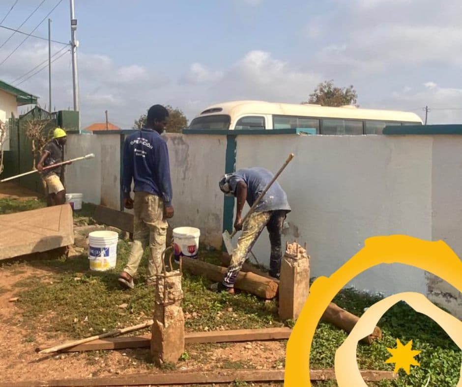 Gebouw kindertehuis opnieuw in de verf