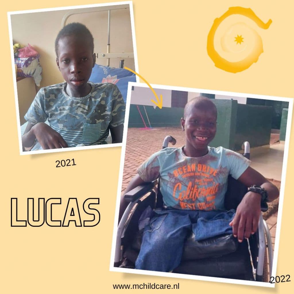 Update Lucas: het gaat heel goed