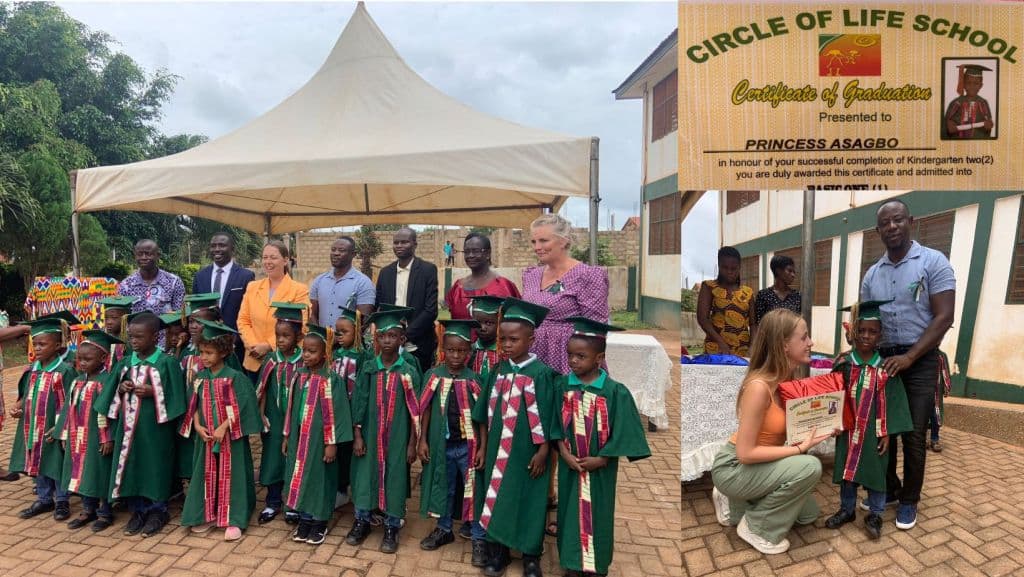 Overgang kleuters groots gevierd