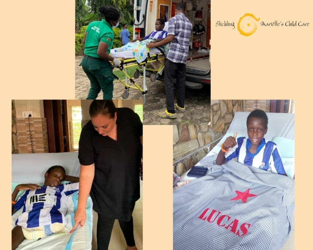 Update Lucas: opgenomen in Orthopedisch Teaching Center