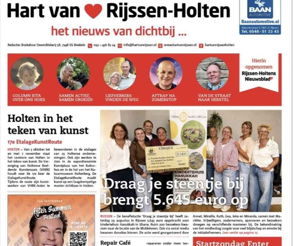 Nog een keer in de krant