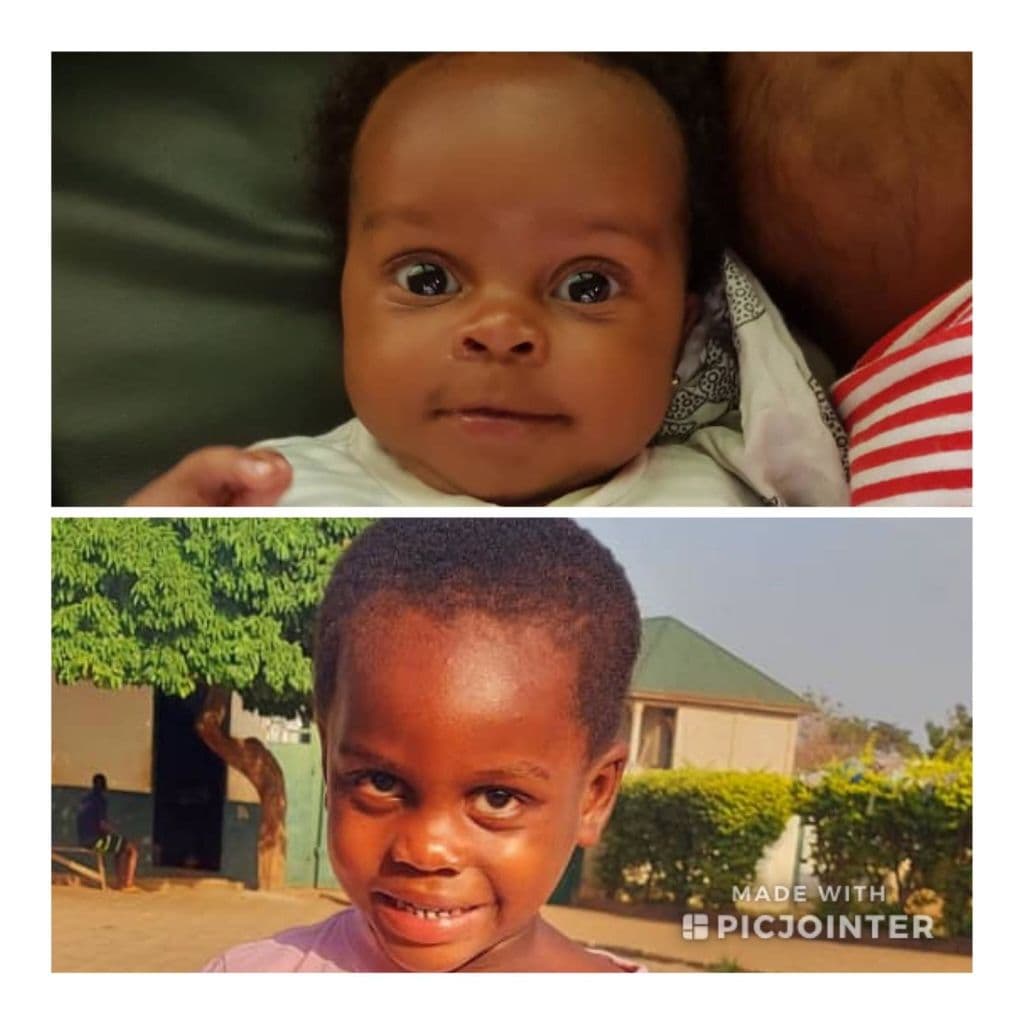 Grace na tweeënhalf geadopteerd