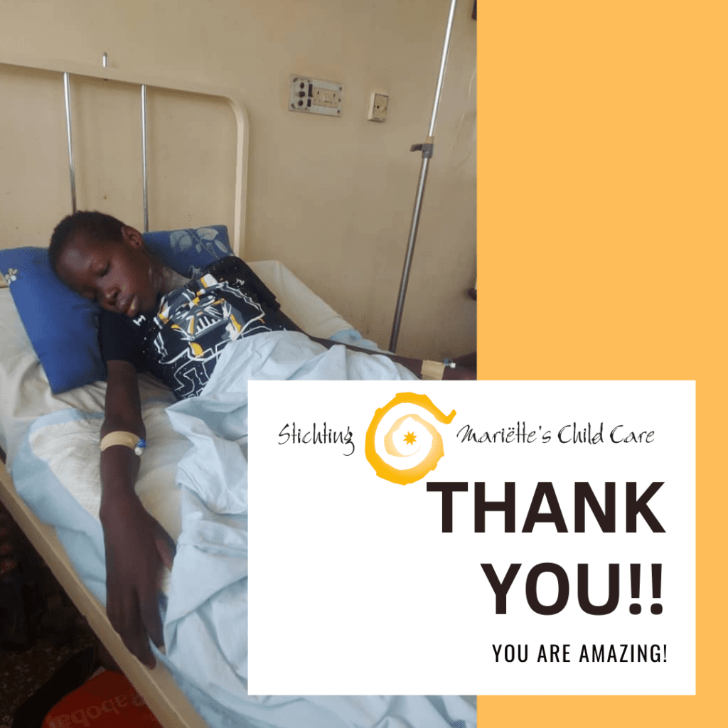 Thank you! We zijn enorm geraakt en verrast