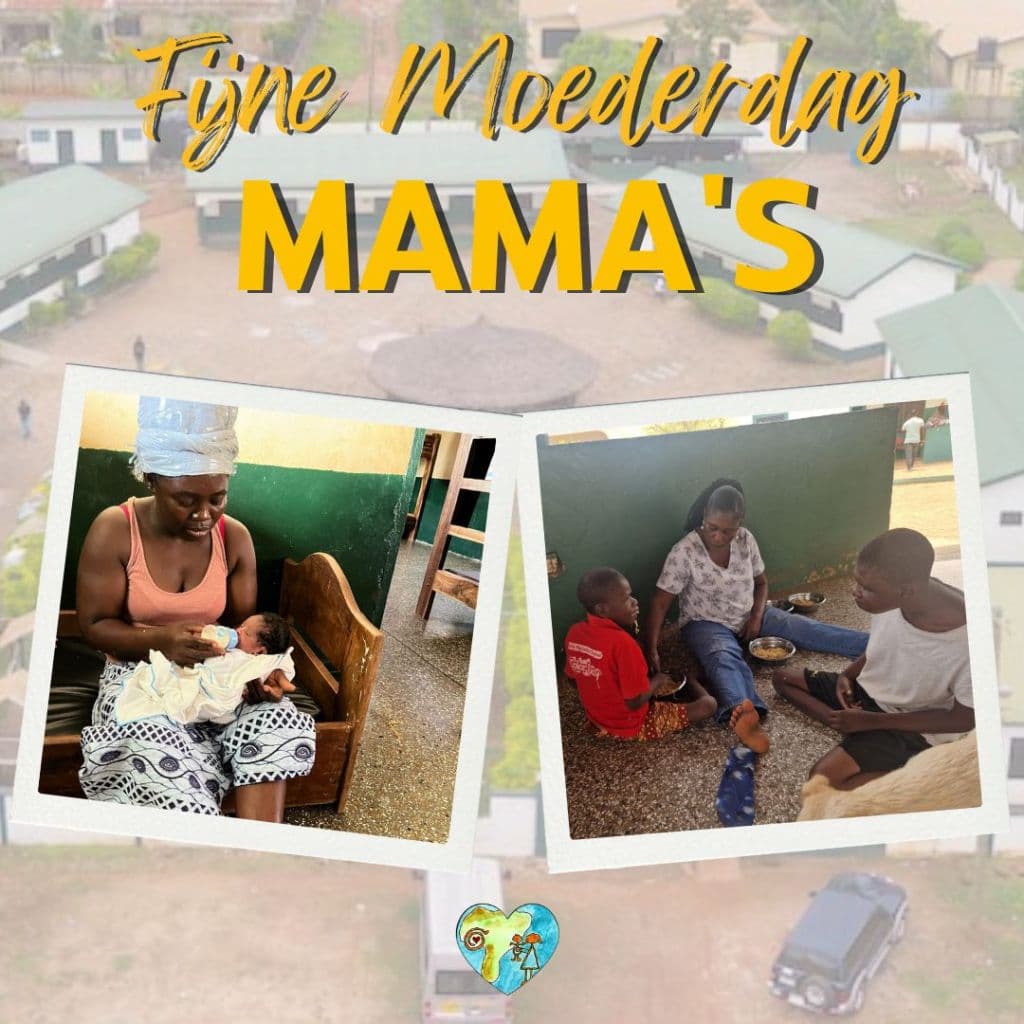 Mama’s in het zonnetje!