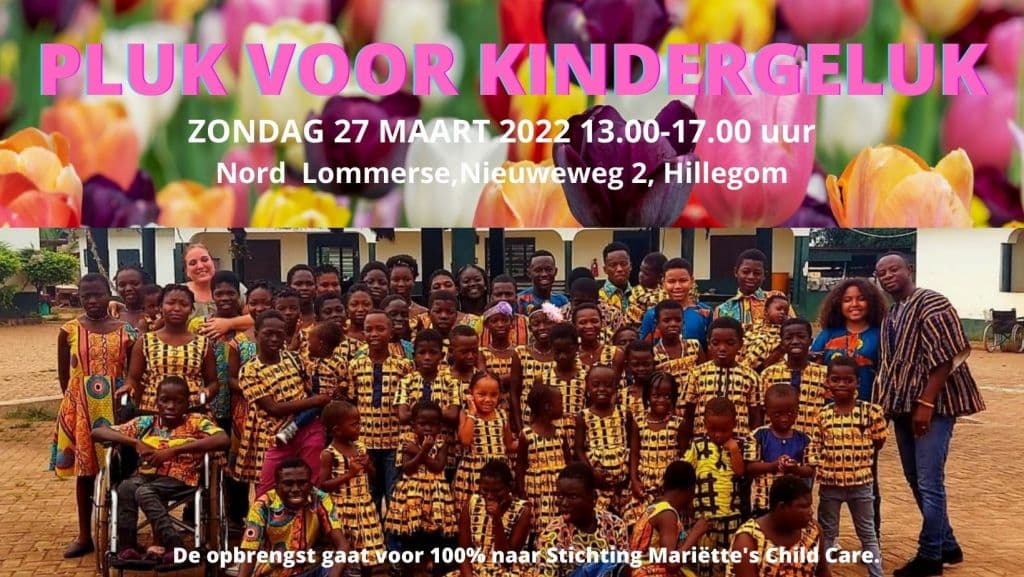 Uitnodiging: Pluk voor Kindergeluk zondag 27 maart 2022