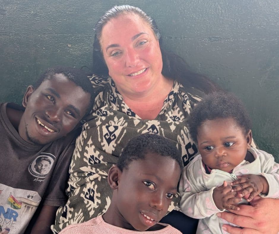 Mariëtte weer in Ghana