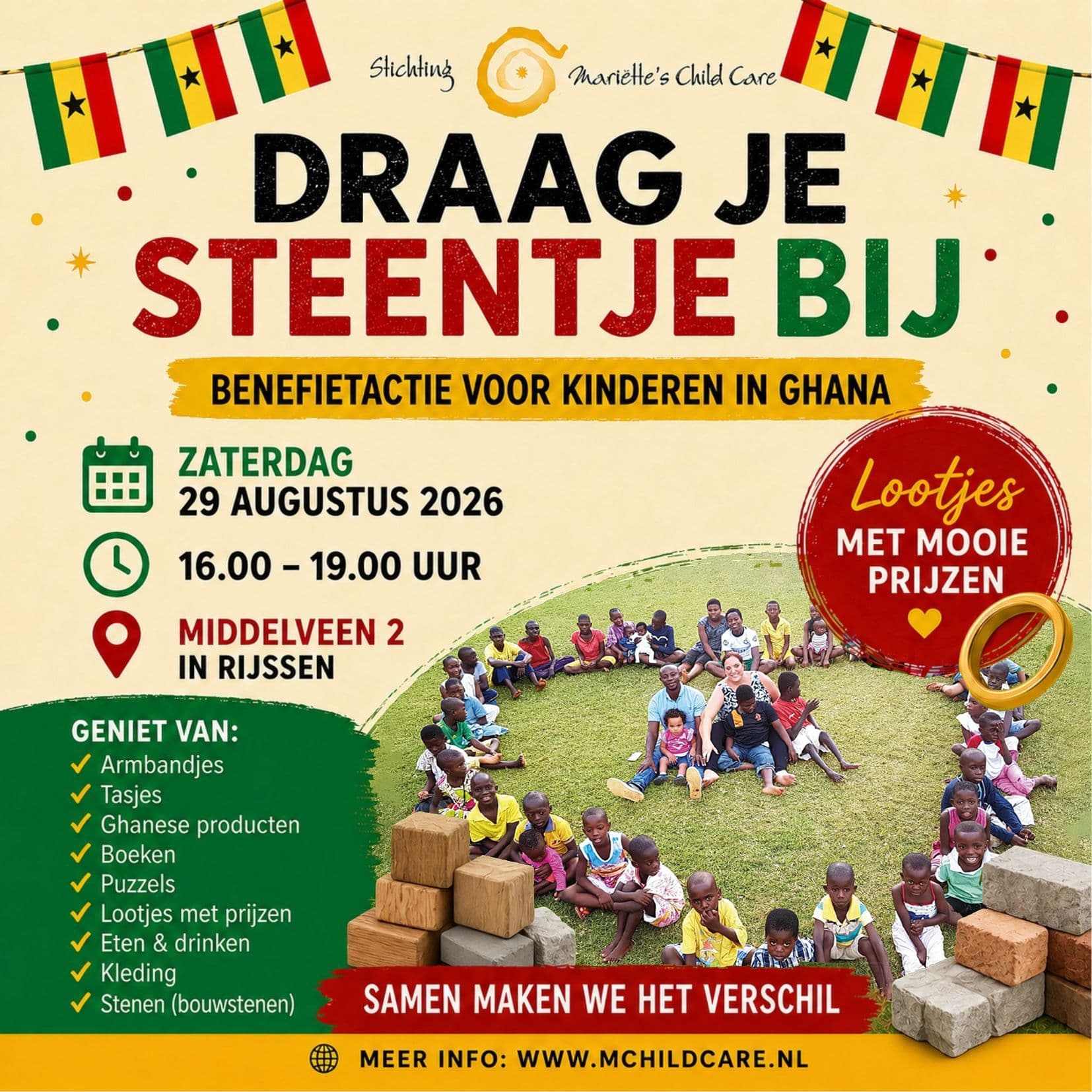 Draag je steentje bij in Rijssen: kom je ook?