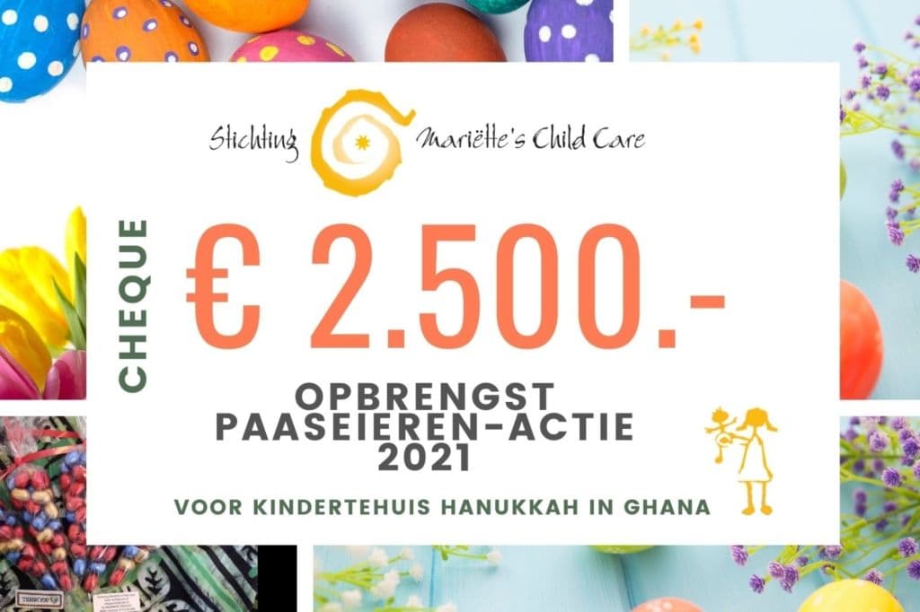 Paas-eitjes actie groot succes