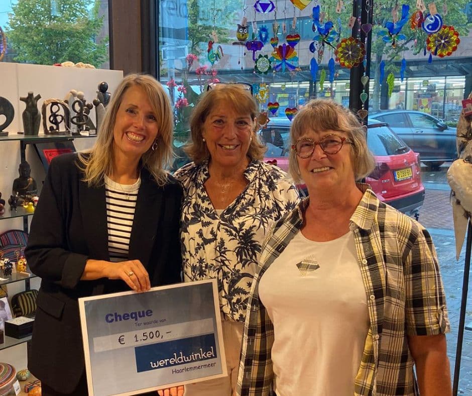 Donatie Wereldwinkel Haarlemmermeer