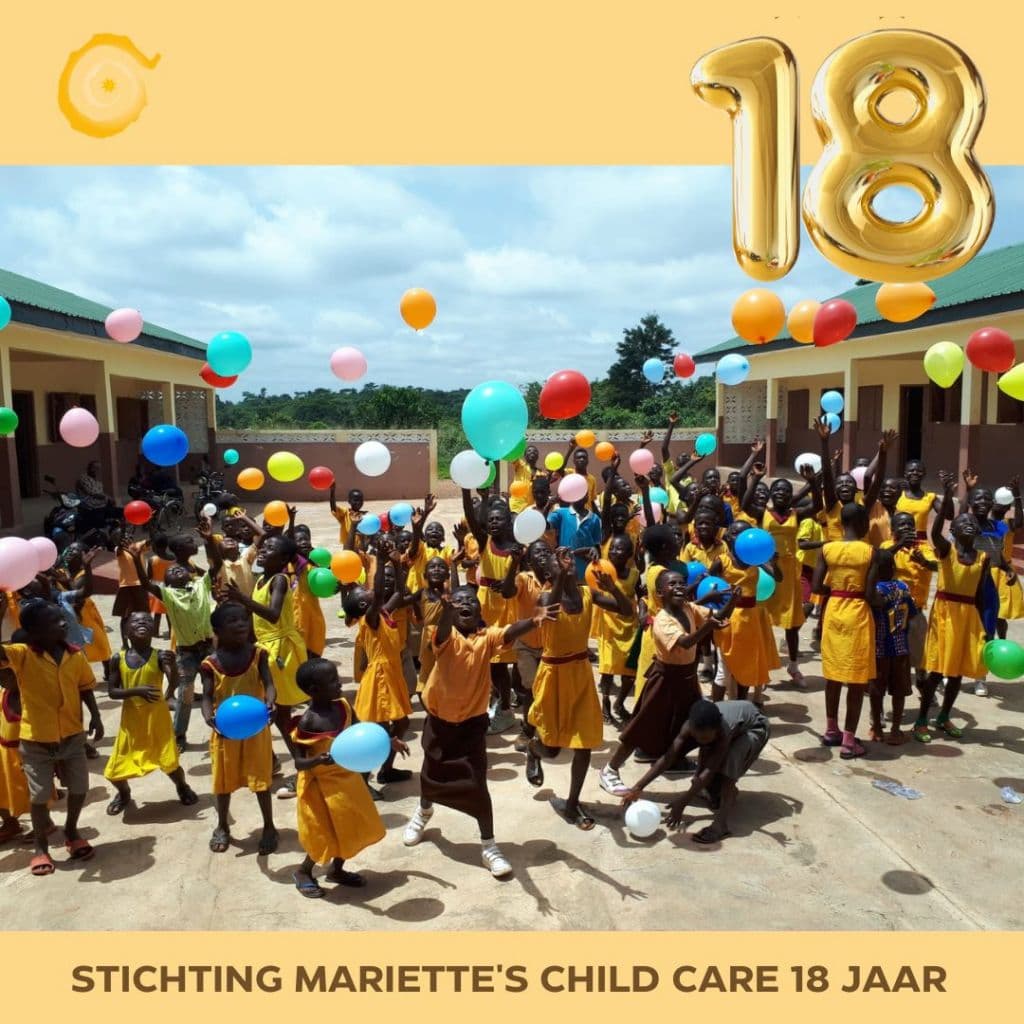 Onze stichting bestaat 18 jaar!