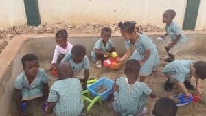 Crèche op onze Circle Of Life School al vol