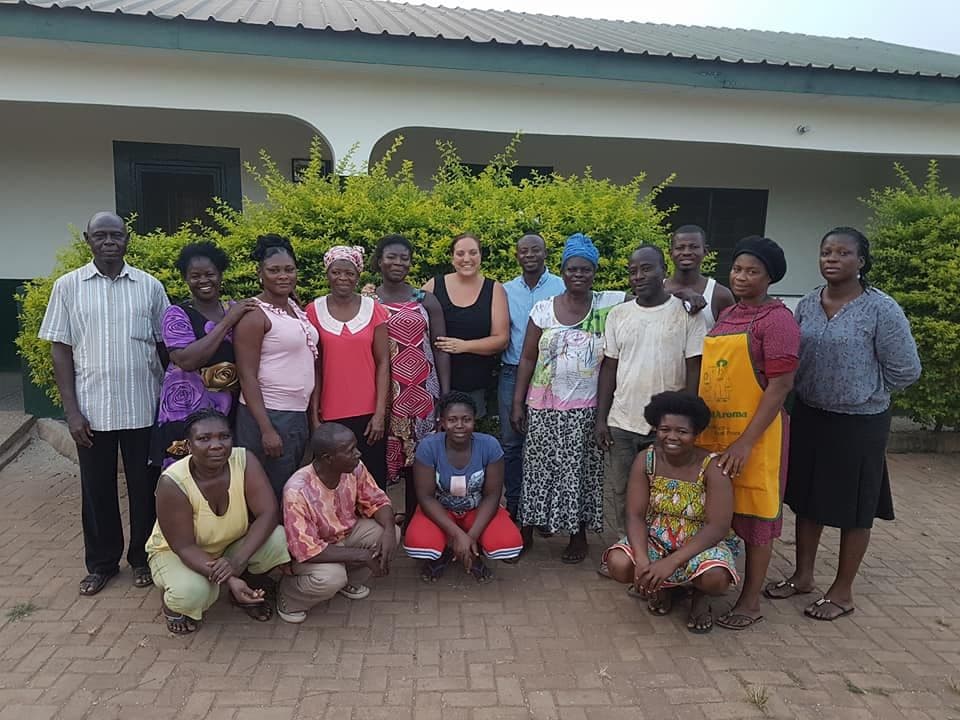 Werkers in het zonnetje