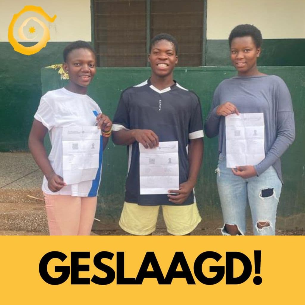 Desmond, Lilly en Maafia geslaagd