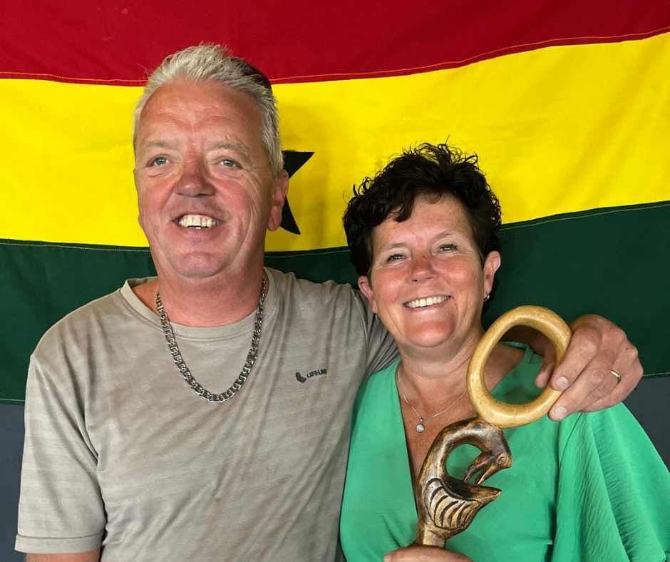 Willy en Pe naar Ghana