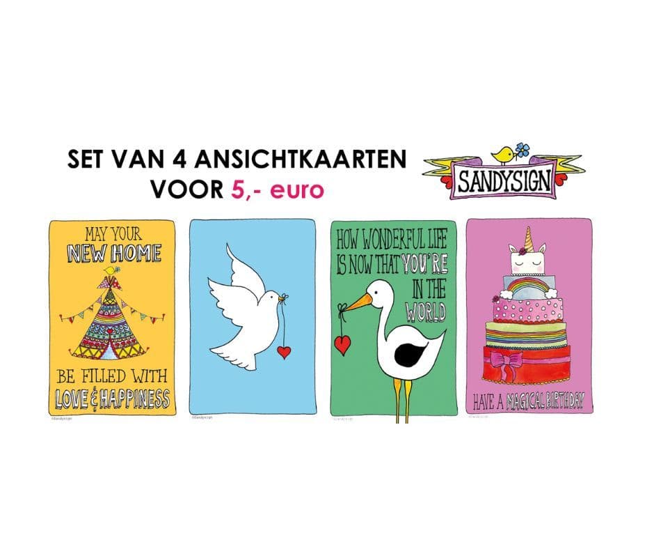 Anischtkaarten-actie voor bouw Junior High School