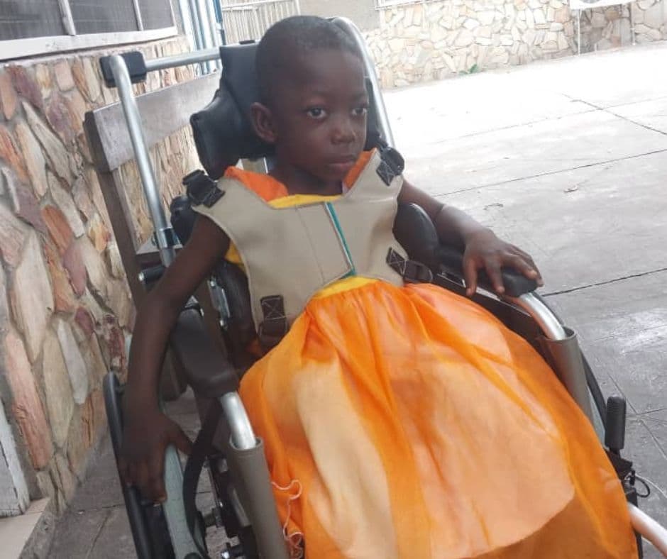 Rolstoel voor Precious