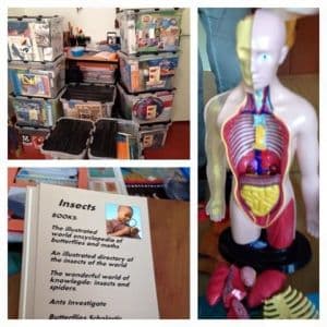 Leskisten voor onze school