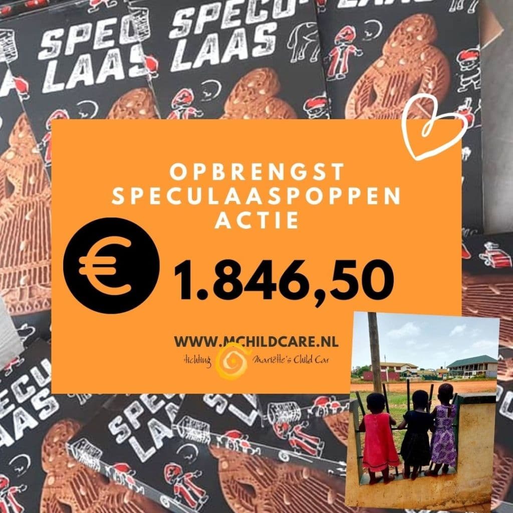Opbrengst speculaaspoppen actie