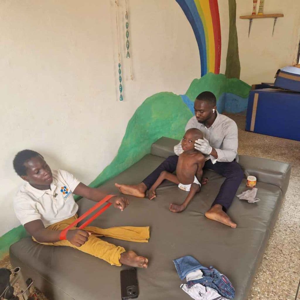 Fysiotherapie voor kinderen met beperking