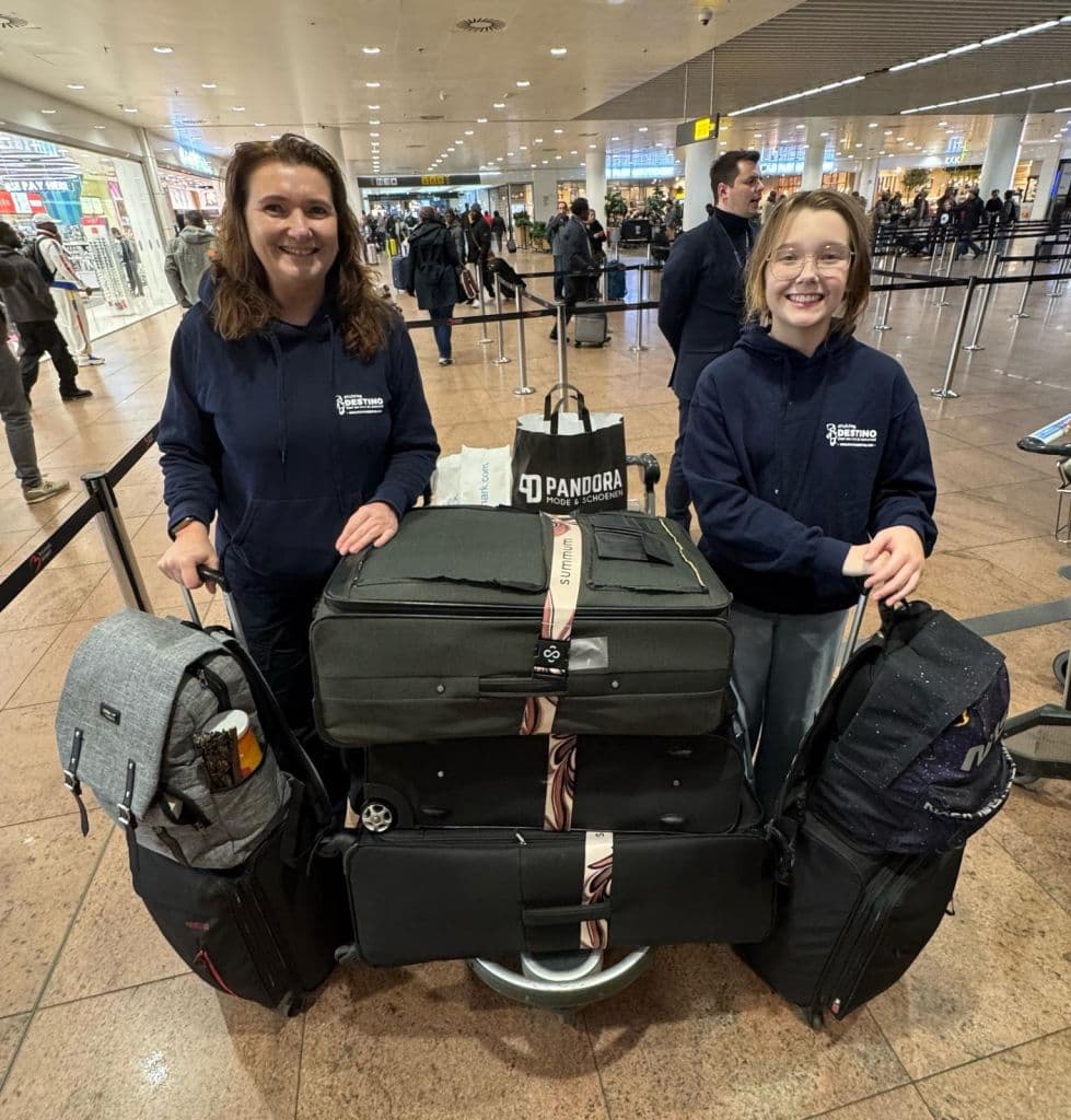 Lidia en Diara naar Ghana