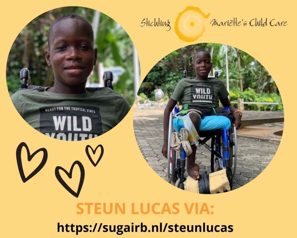 Crowdfunding voor Lucas