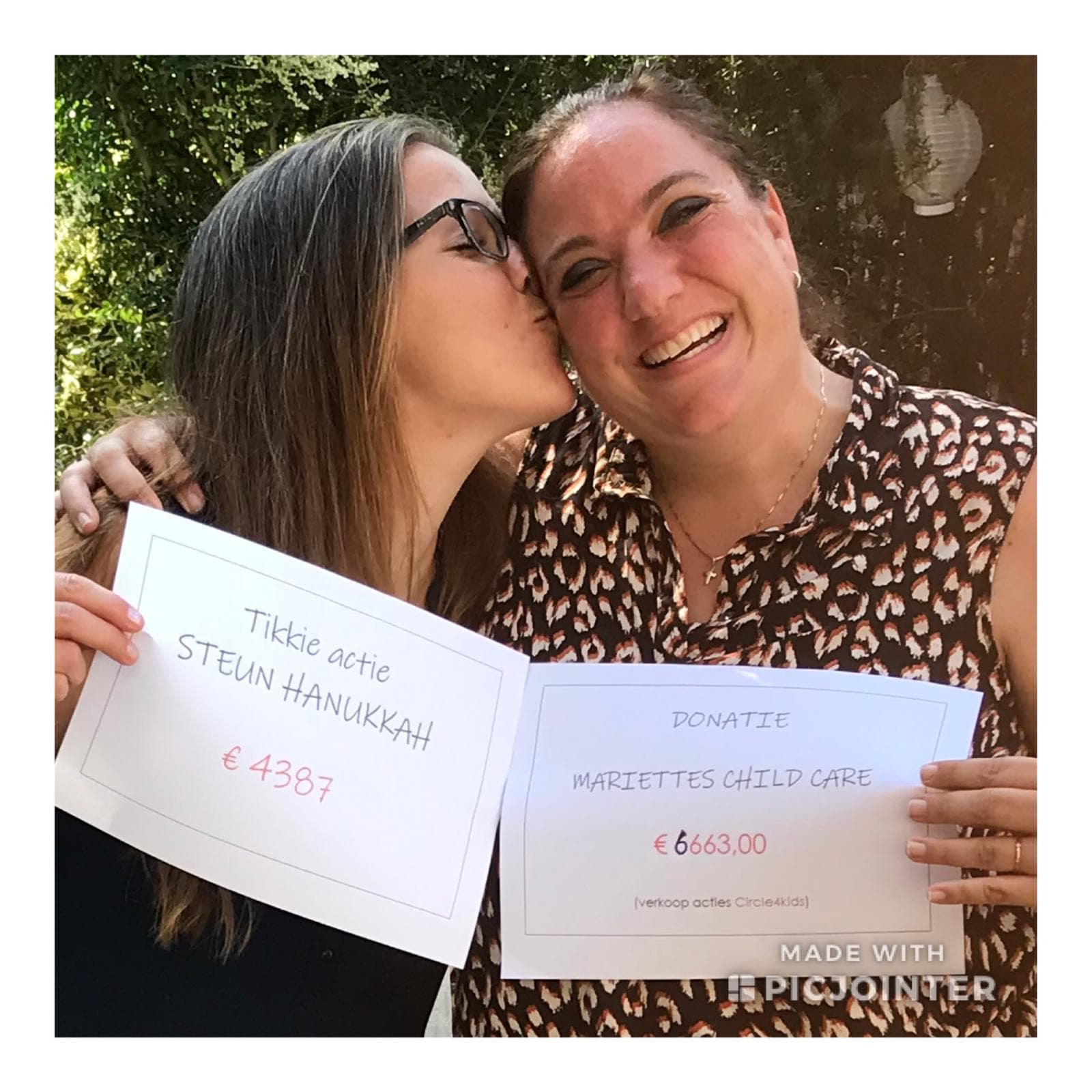 Francis van der Klooster haalt 11.500 euro op voor Hanukkah