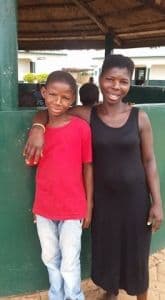 Mike weer terug naar zijn moeder